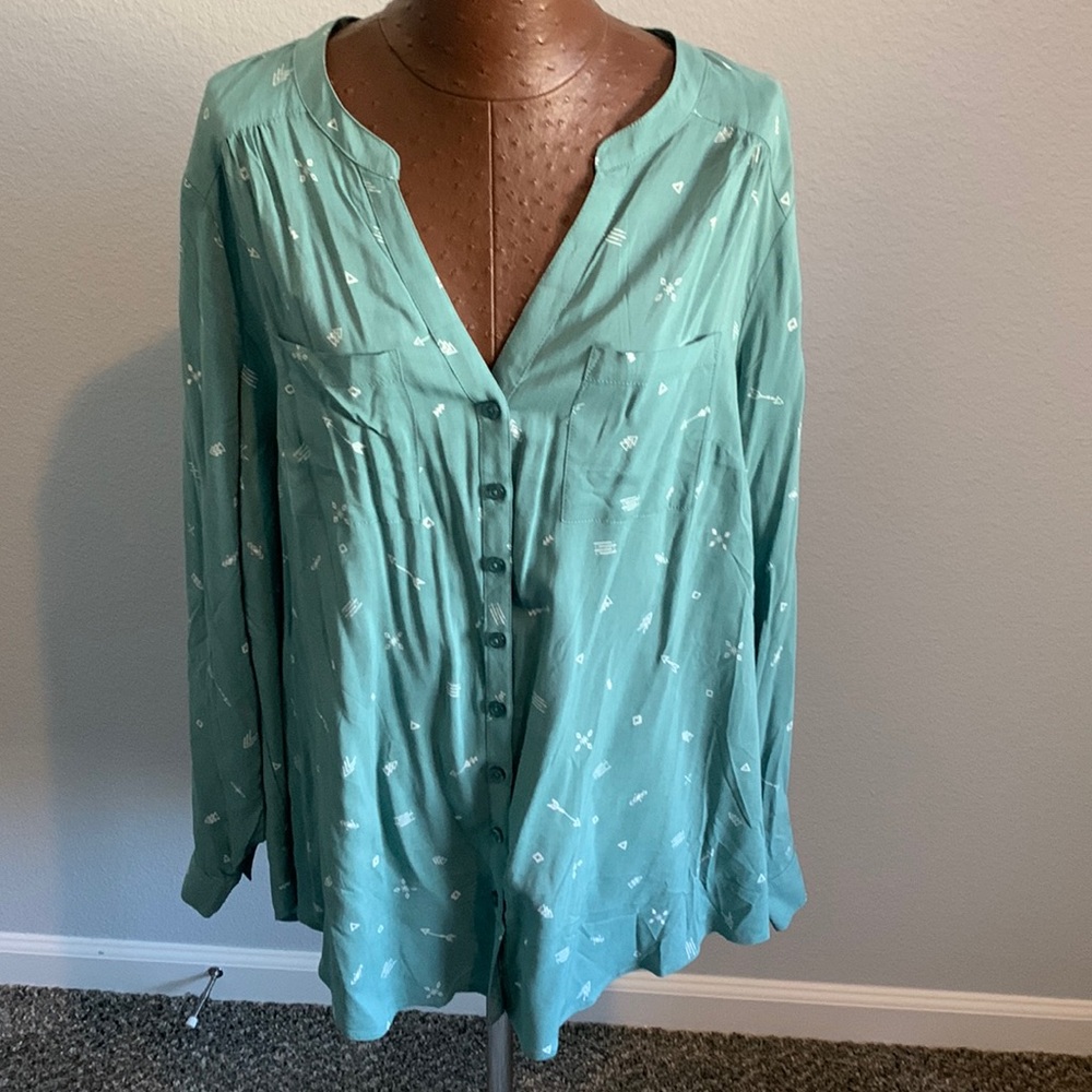 Torrid button down shirt